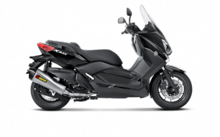 Akrapovic Slip-on Line RVS met E-keur Yamaha X-Max400 2013-2016